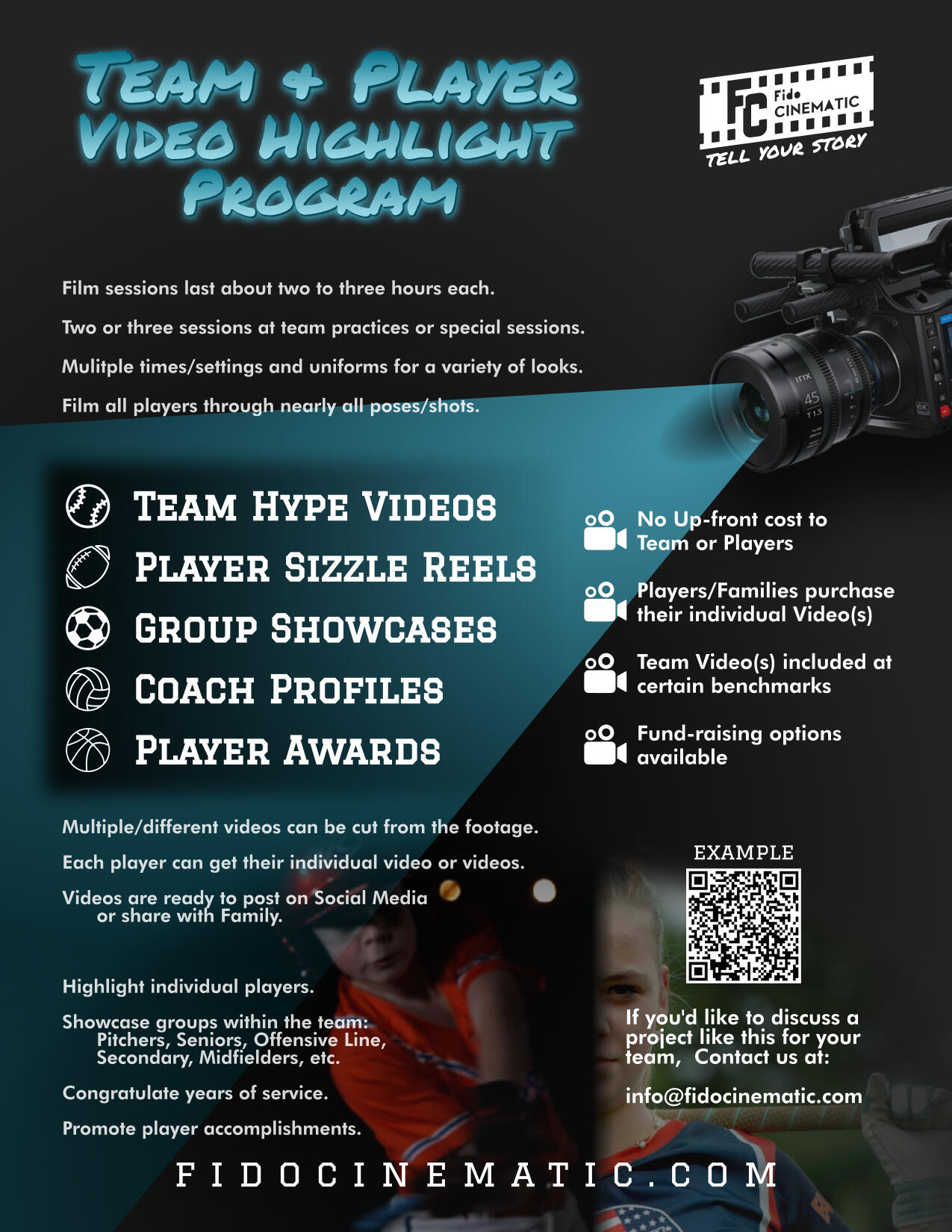 Team & Player Video Highlight Program